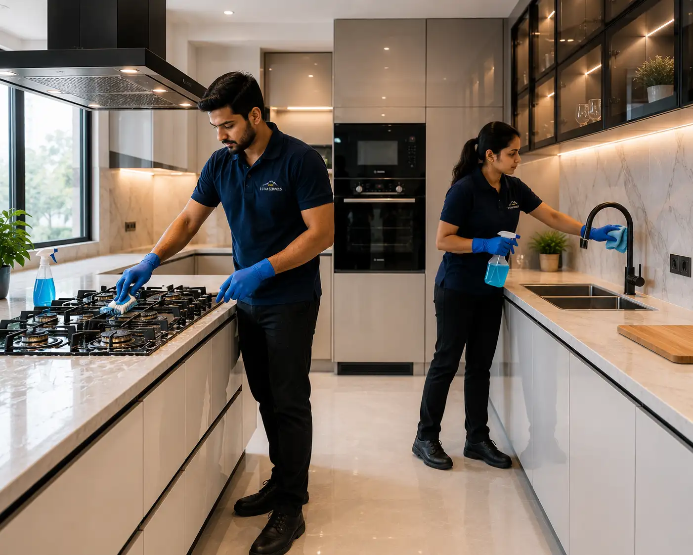Kitchen Deep Cleaning