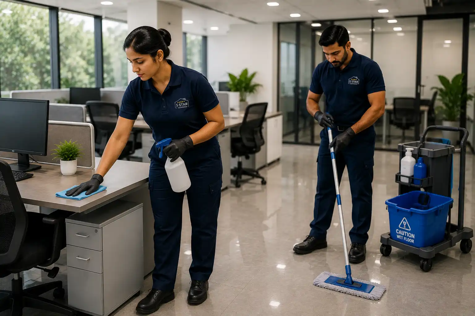 👷 Office Cleaning Helpers