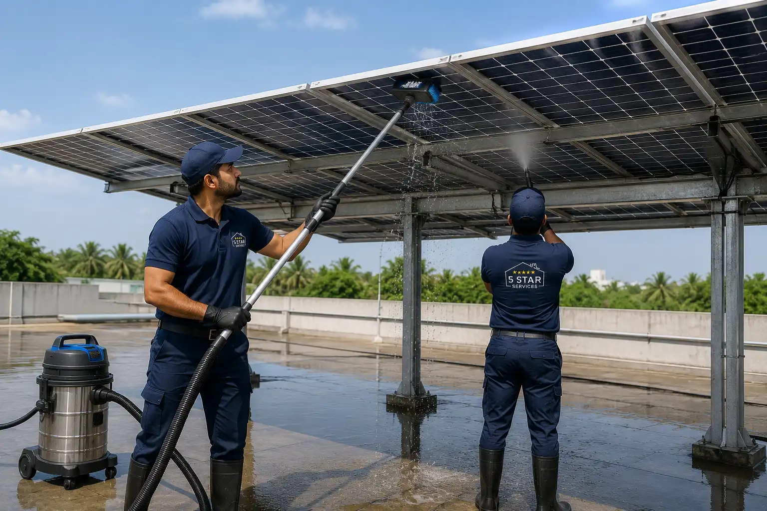 Solar Panel Cleaning