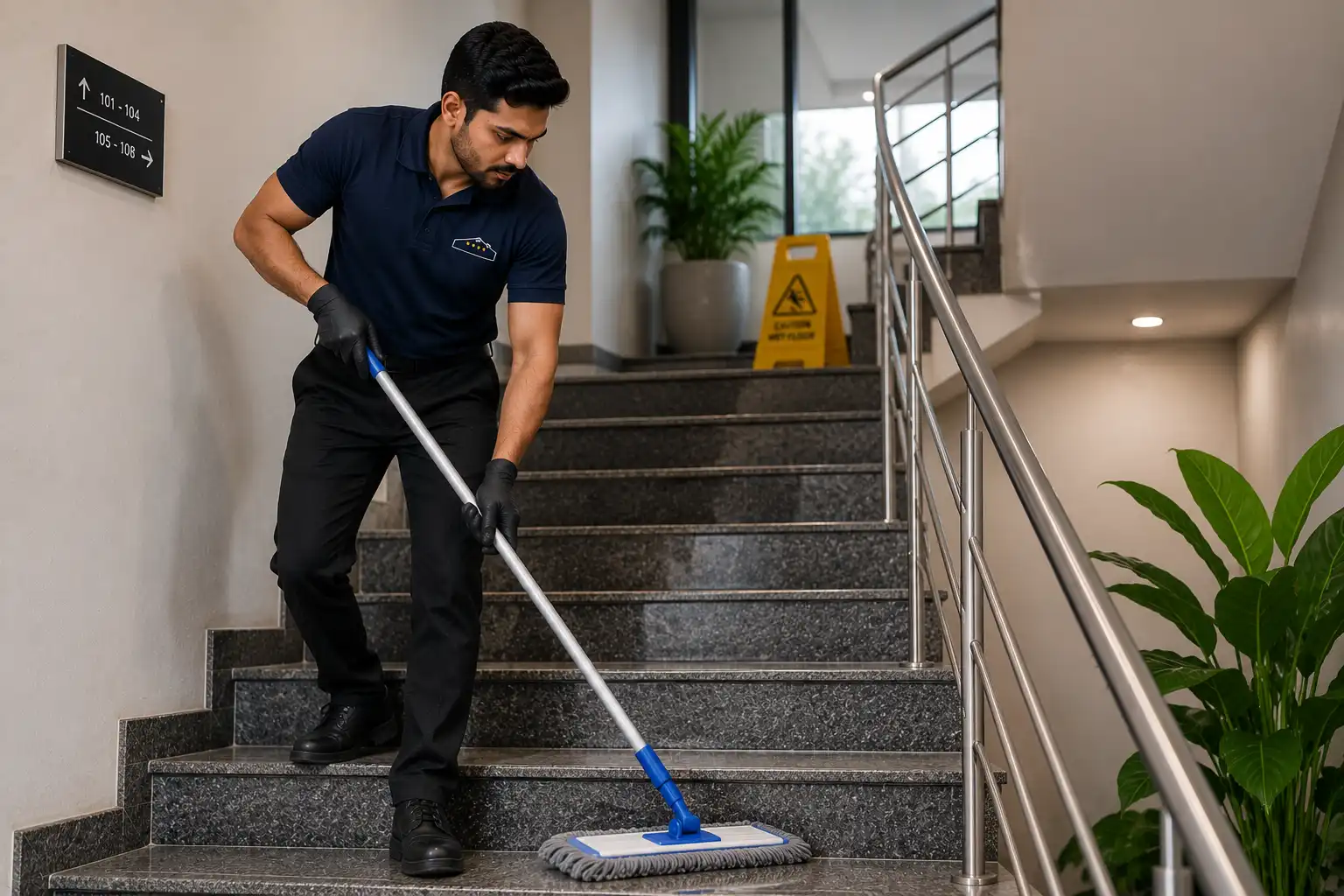 Staircase Cleaning