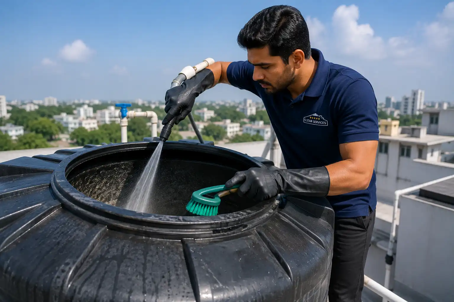 Water Tank Cleaning
